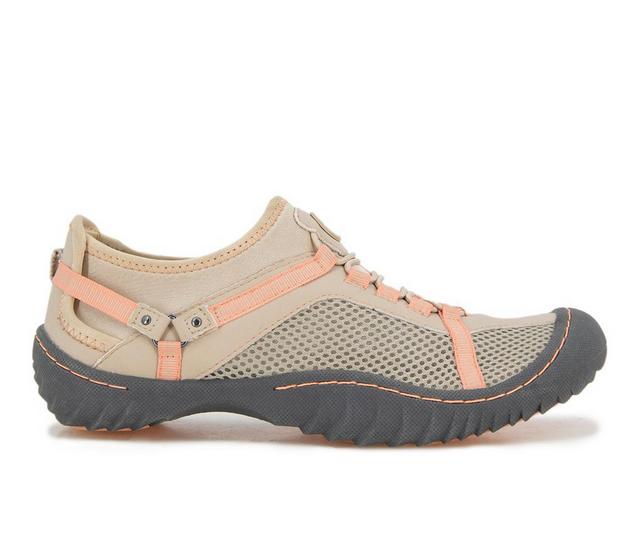 Women's JBU Tahoe Water Shoes in Lt Tan/Coral color