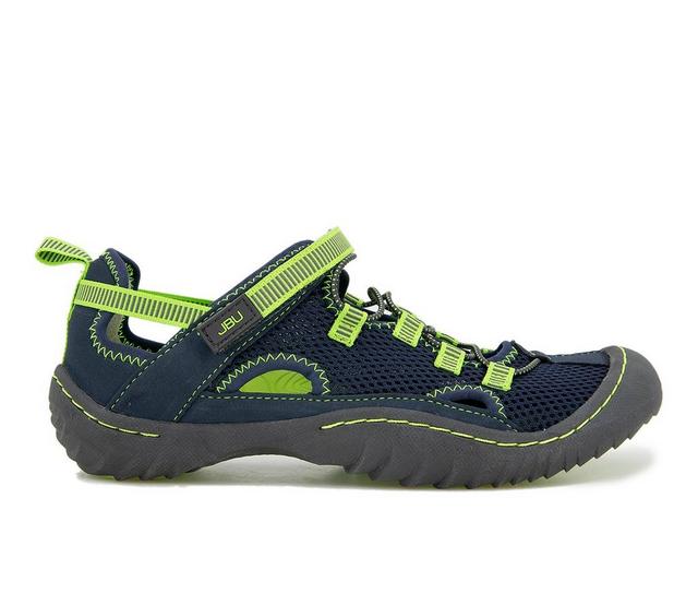 Women's JBU Tahoe MJ Water Shoes in Navy/Kiwi color