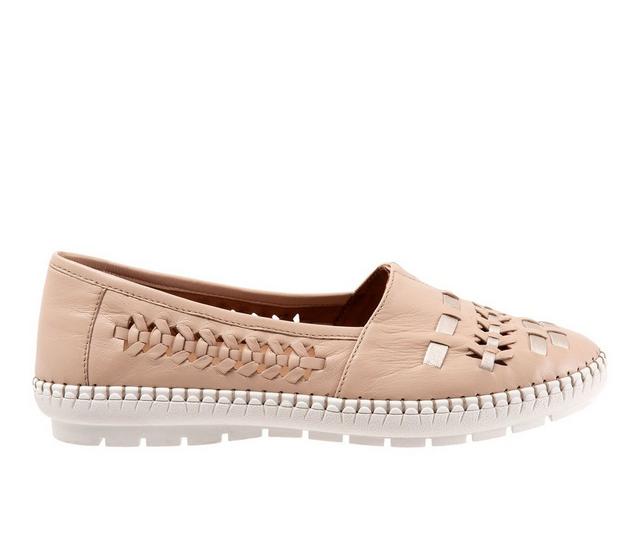 Women's Trotters Rory Slip-On Shoes in Nude Gold color