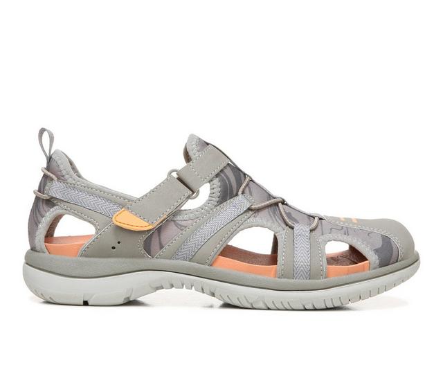 Women's Dr. Scholls Adelle Trek Outdoor Sandals in Grey color