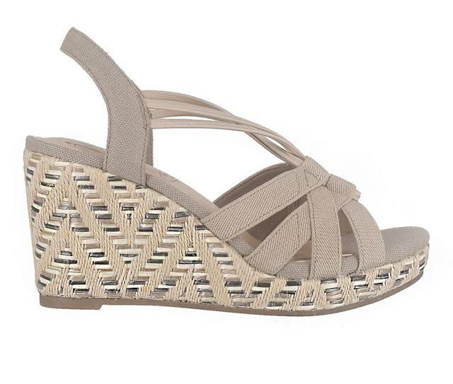 Impo Tosha Wedges in Praline color