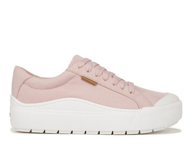 Women's Dr. Scholls Time Off Sustainable Platform Sneakers in Sepia Rose color