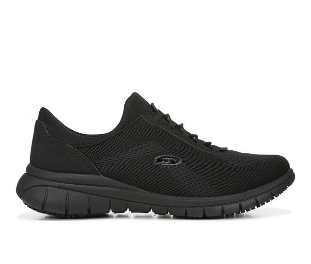 Men's Dr. Scholls Vision Knit Slip-Resistant Sneakers in Black color