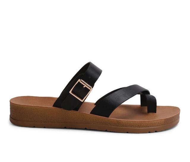 Women's Wanted Adrian Sandals in Black color