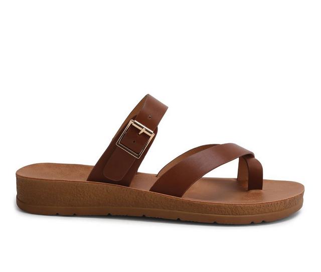 Women's Wanted Adrian Sandals in Tan color