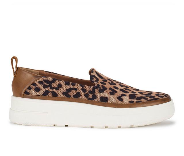 Women's Baretraps Nevin Slip Ons in Auburn leopard color