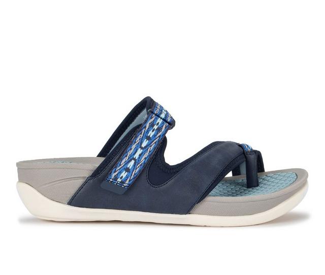 Women's Baretraps Deserae Slip-Resistant Sandals in Navy color