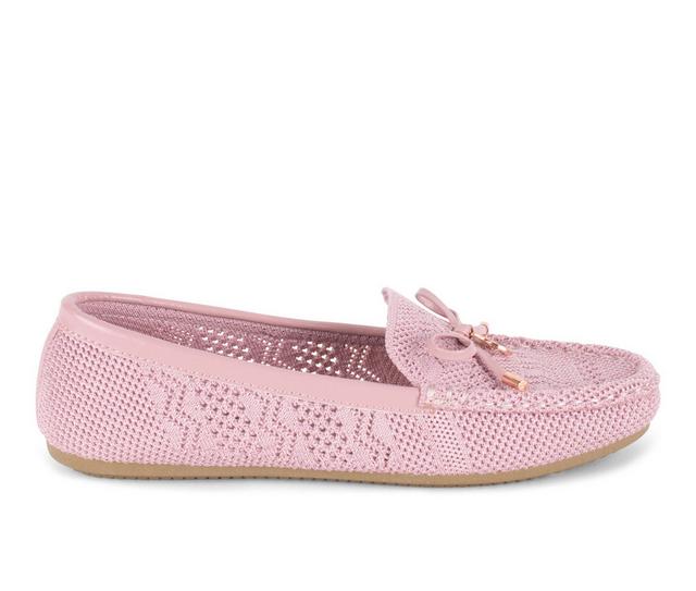 Women's Gloria Vanderbilt Rita Loafers in Blush lurex color