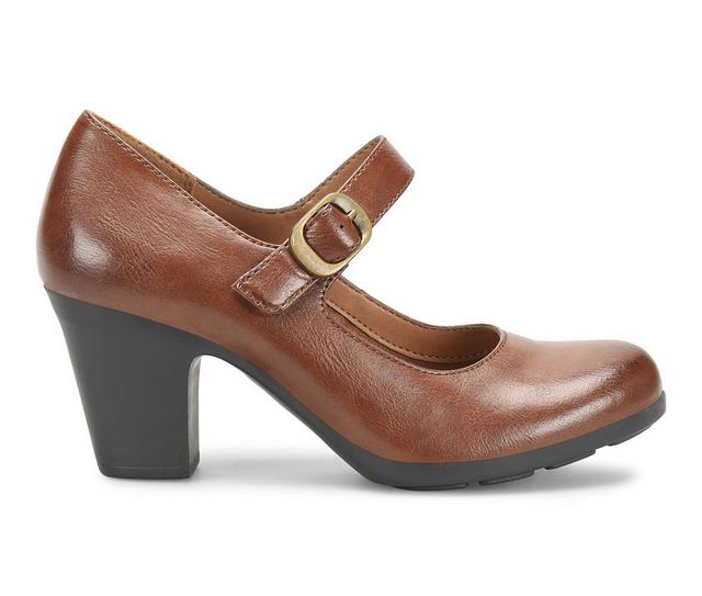 Women's EuroSoft Netty Pumps in Mocha color
