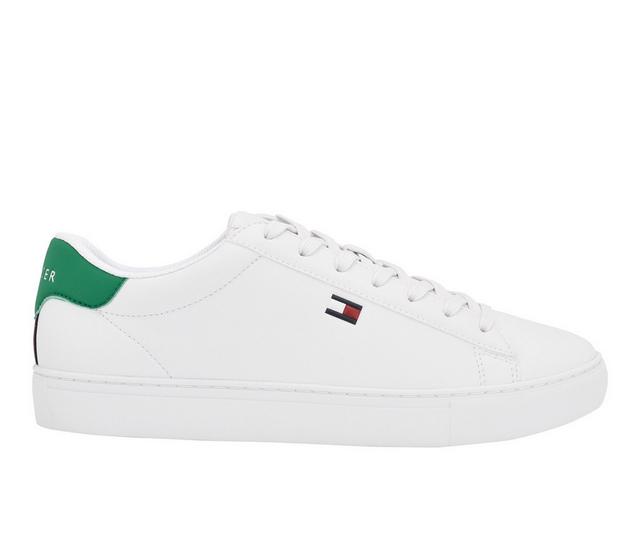 Men's Tommy Hilfiger Brecon Casual Oxfords in White/Green color