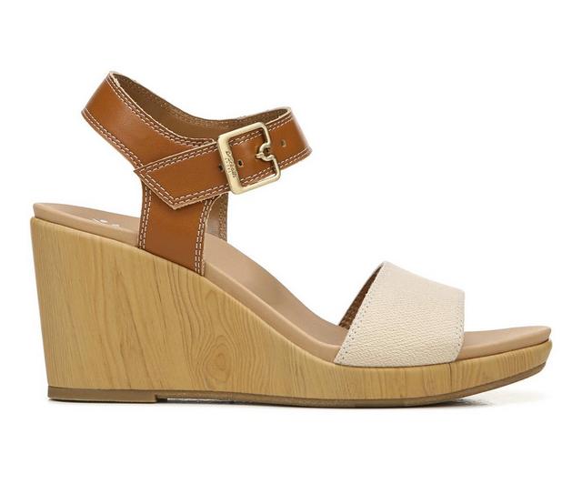 Women's Dr. Scholls Glimmer Wedge Sandals in Honey color