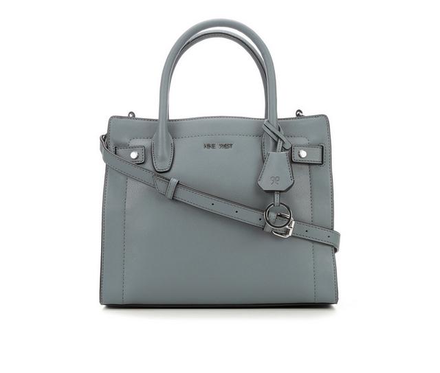 Nine West Bettina Satchel Handbag in Slate color