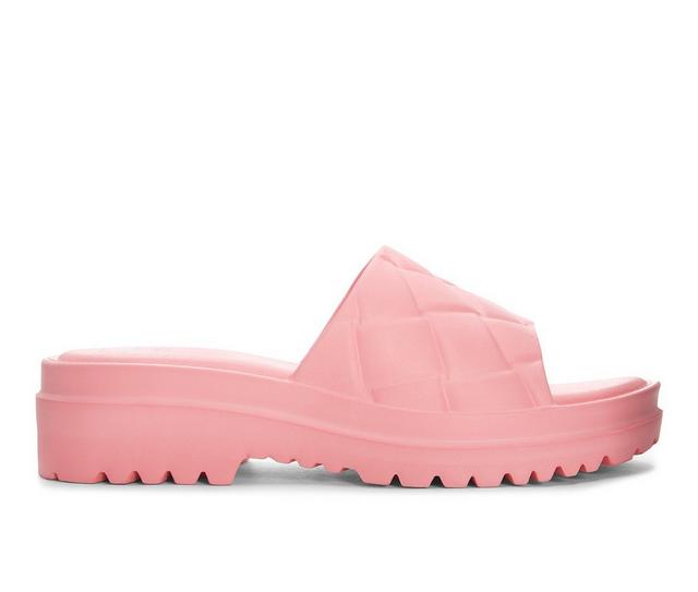 Women's Dirty Laundry Lightning Platform Sandals in Pink color