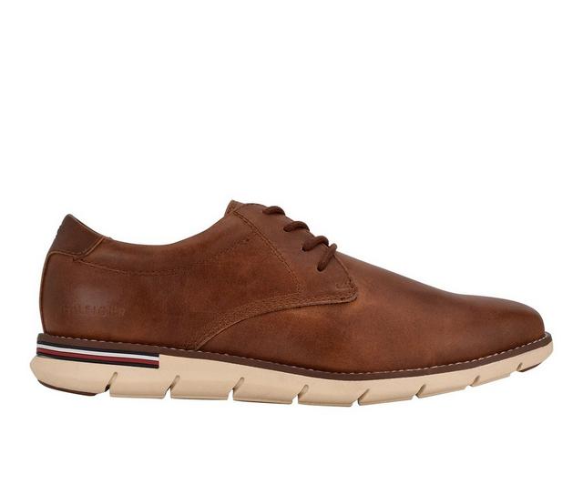 Men's Tommy Hilfiger Warren Oxfords in Cognac color