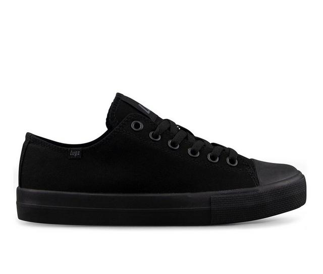Men's Lugz Stagger Lo Casual Oxford Sneakers in Black color