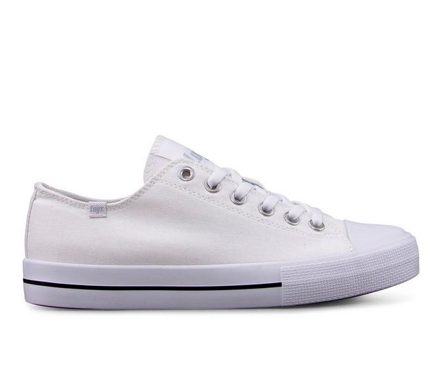 Men's Lugz Stagger Lo Casual Oxford Sneakers in White color