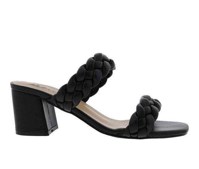 Women's Bellini Fuss Dress Sandals in Black color