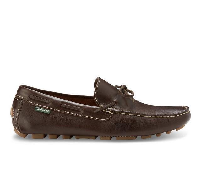 Men's Eastland Dustin Driving Moccassin Slip-On Shoes in Brown color