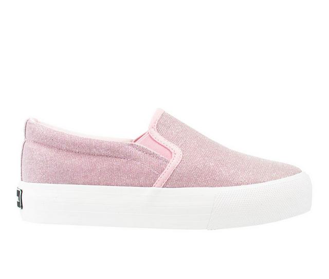 Women's Alexis Bendel Poppy Shimmer Slip On Shoes in Pink color