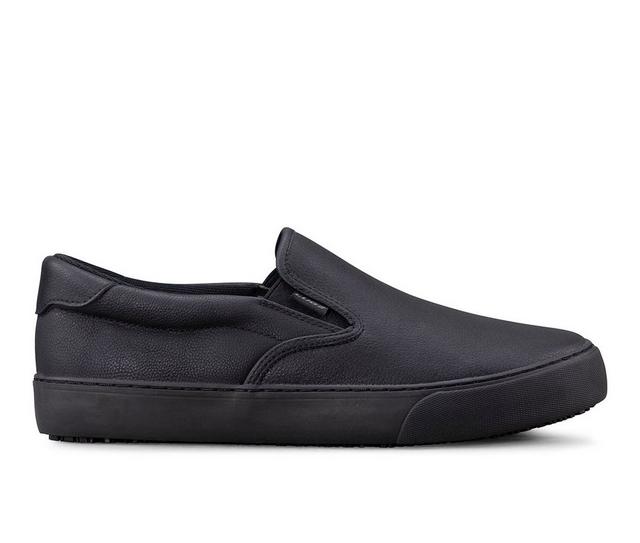 Men's Lugz Clipper Slip Resistant Safety Shoes in Black color