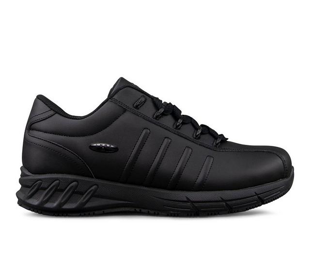 Men's Lugz Grapple Slip Resistant Safety Shoes in Black color