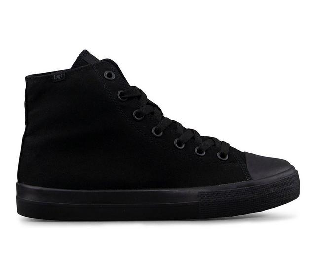 Men's Lugz Stagger Hi Sneakers in Black color