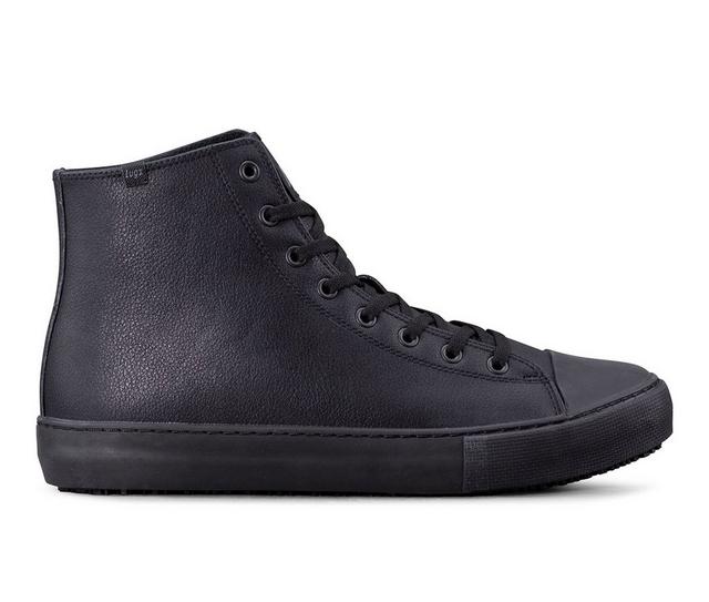 Men's Lugz Stagger Hi Slip Resistant Safety Shoes in Black color