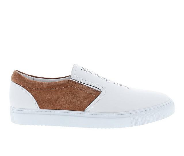 Men's French Connection Marcel Slip-On Sneakers in White color