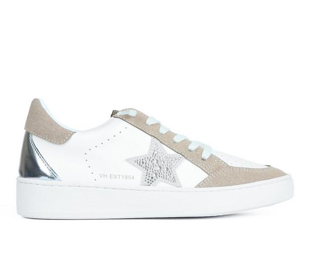 Women's VINTAGE HAVANA Tammy Sneakers in White/Blush Rhi color