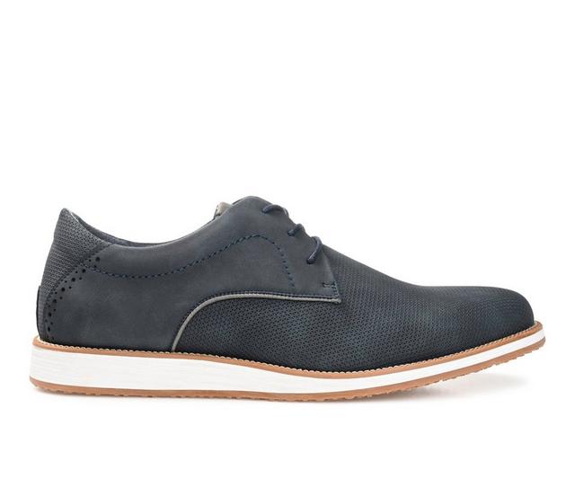Men's Vance Co. Blaine Oxfords in Blue color