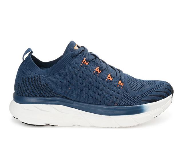 Men's Vance Co. Curry Fashion Sneakers in Blue color