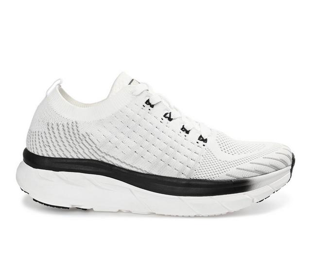 Men's Vance Co. Curry Fashion Sneakers in White color