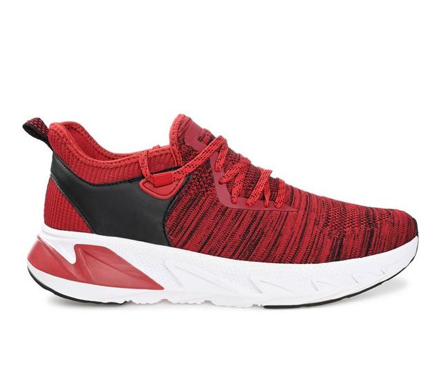 Men's Vance Co. Gibbs Fashion Sneakers in Red color