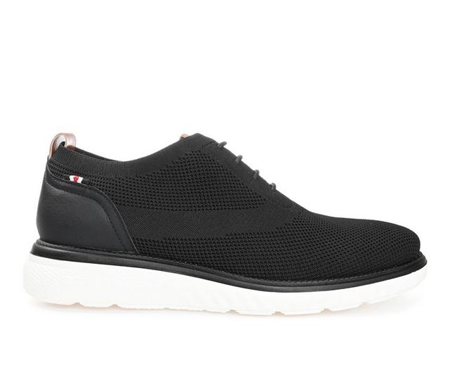 Men's Vance Co. Lamont Casual Oxfords in Black color