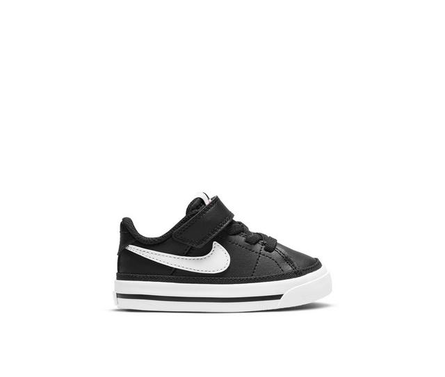Kids' Nike Toddler Court Legacy Special Edition Sneakers in Black/White color