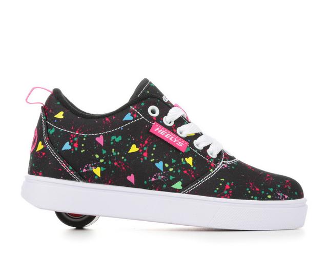 Girls' Heelys Little Kid & Big Kid Pro 20 Print Sneakers in Black/Multi color