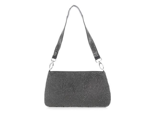 Vanessa Mesh Shoulder Handbag in Black color