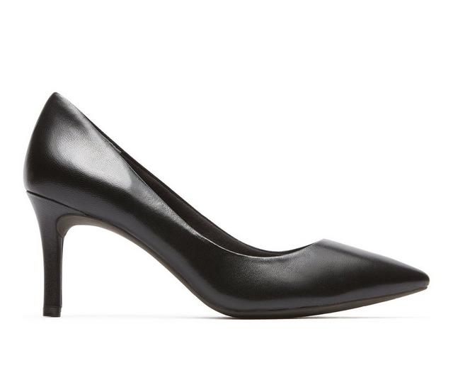 Women's Rockport TM75MMPTH Plain Pump Heels in Black color