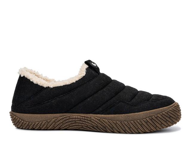 Hybrid Green Label Wooly Slip-On Shoes in Black color