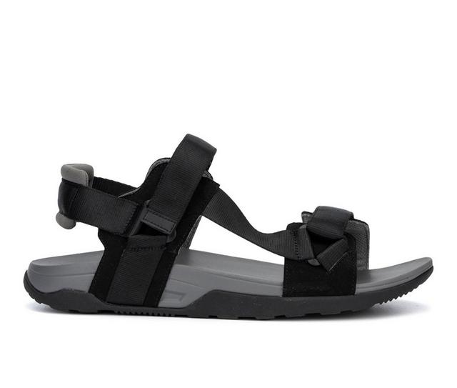 Men's Hybrid Green Label Valley Outdoor Sandals in Black color