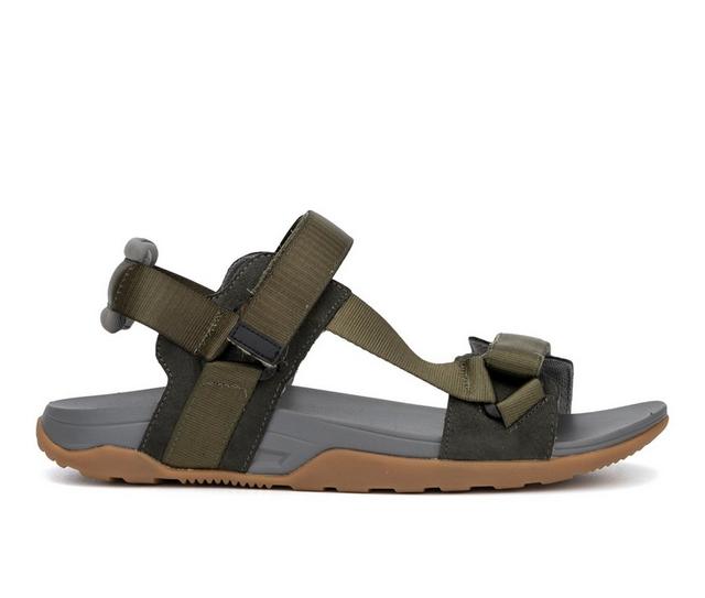 Men's Hybrid Green Label Valley Outdoor Sandals in Olive color