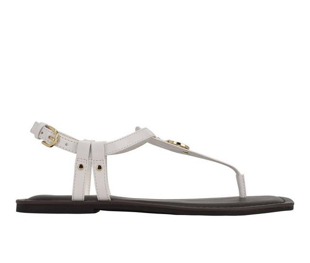Women's Tommy Hilfiger Jerika Sandals in White Patent color
