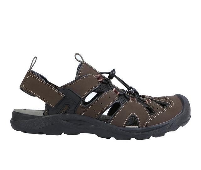 Men's Northside Burke 3.0 Outdoor Sandals in Dark Brown color