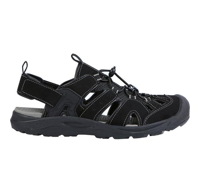 Men's Northside Burke 3.0 Outdoor Sandals in Black/Red color