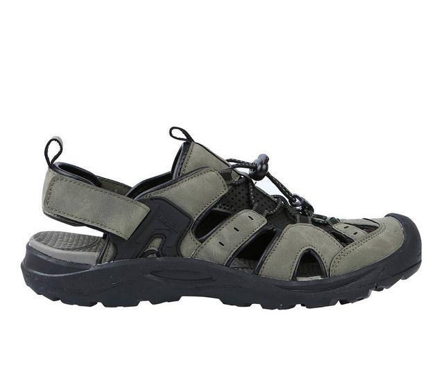 Men's Northside Burke 3.0 Outdoor Sandals in Dark Olive color