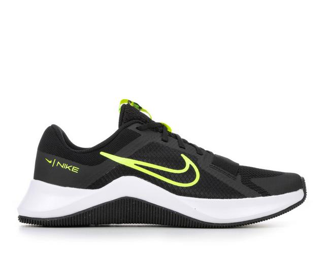 Men's Nike MC Trainer 2 Training Shoes in Blk/Vlt/Wht color