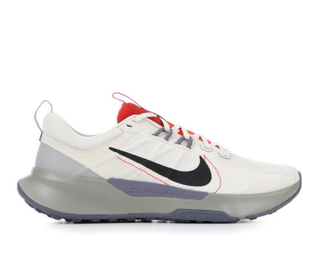 Men's Nike Juniper Trail 2 Trail Running Shoes in Lt Brn/Blk 102 color