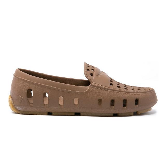 Kids' FLOAFERS Little Kid & Big Kid Prodigy Driver Waterproof Water Shoes in Brown/Gum color