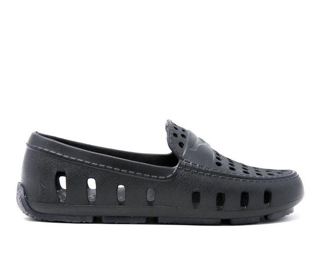 Kids' FLOAFERS Little Kid & Big Kid Prodigy Driver Waterproof Water Shoes in Black/Asphalt color