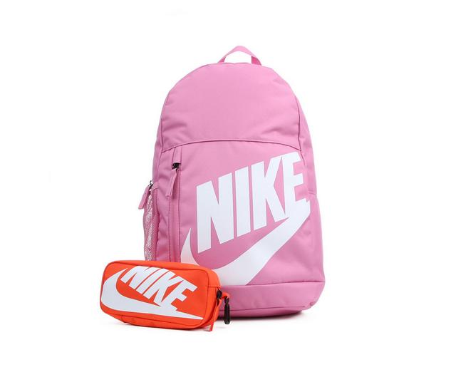 Nike Nike Youth Elemental Backpack in Flamingo/Org/Wh color